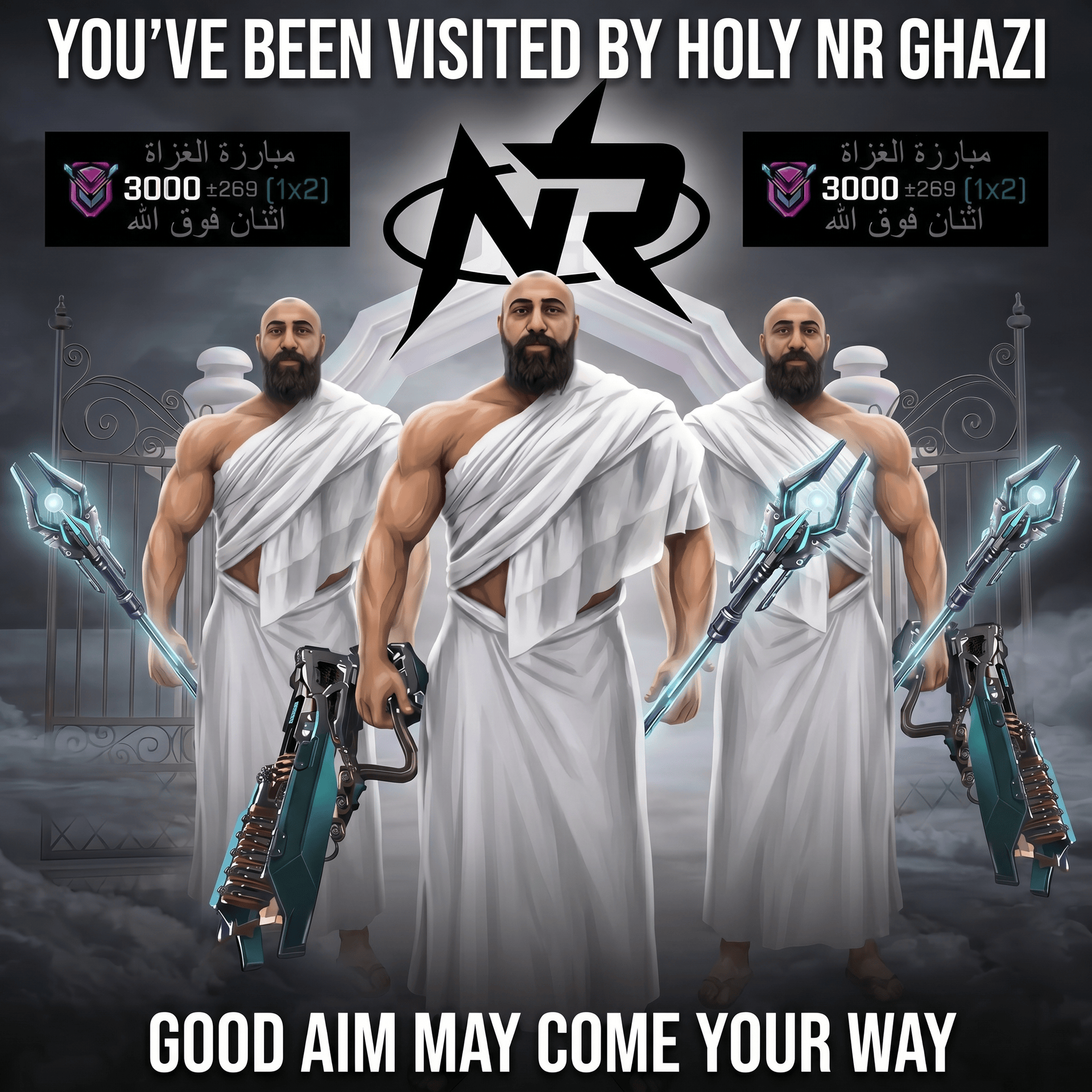 GIF You've been visited by Holy NR Ghazi